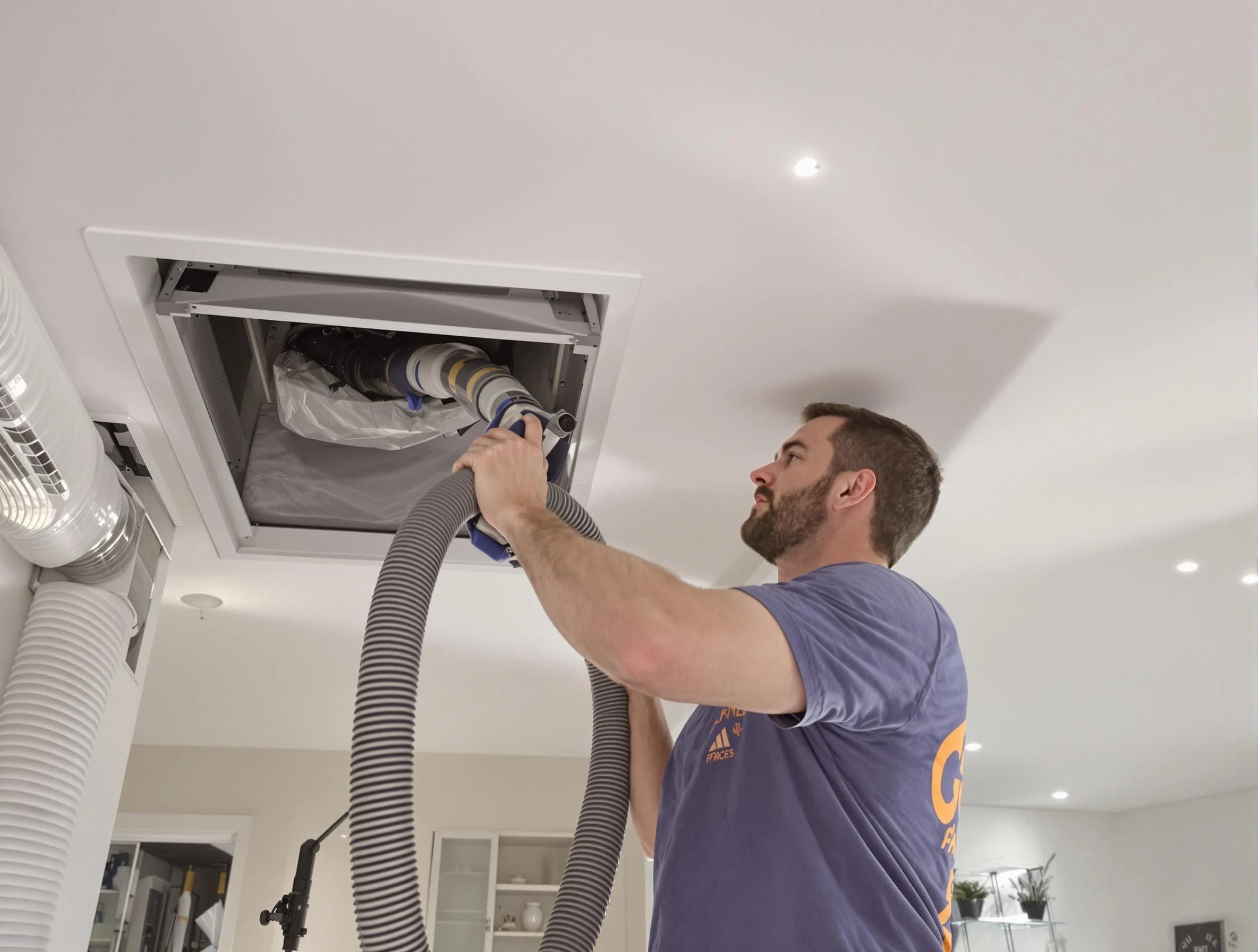 Precision indoor duct cleaning by Mesa Air Duct Cleaning in Mesa