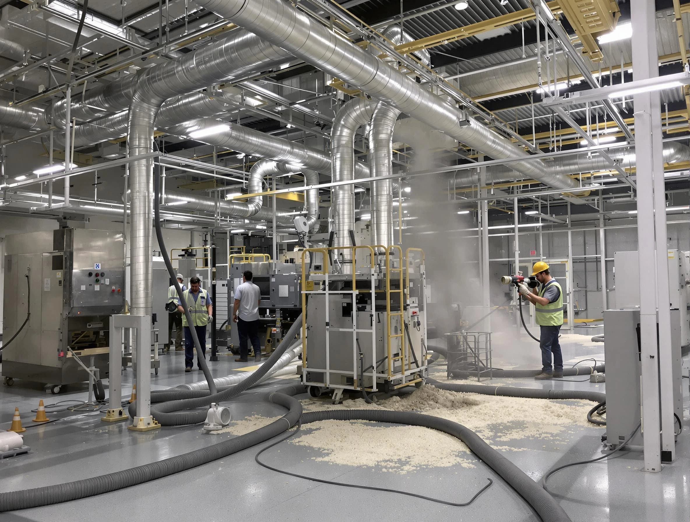 Heavy-duty industrial duct cleaning by Mesa Air Duct Cleaning in Mesa