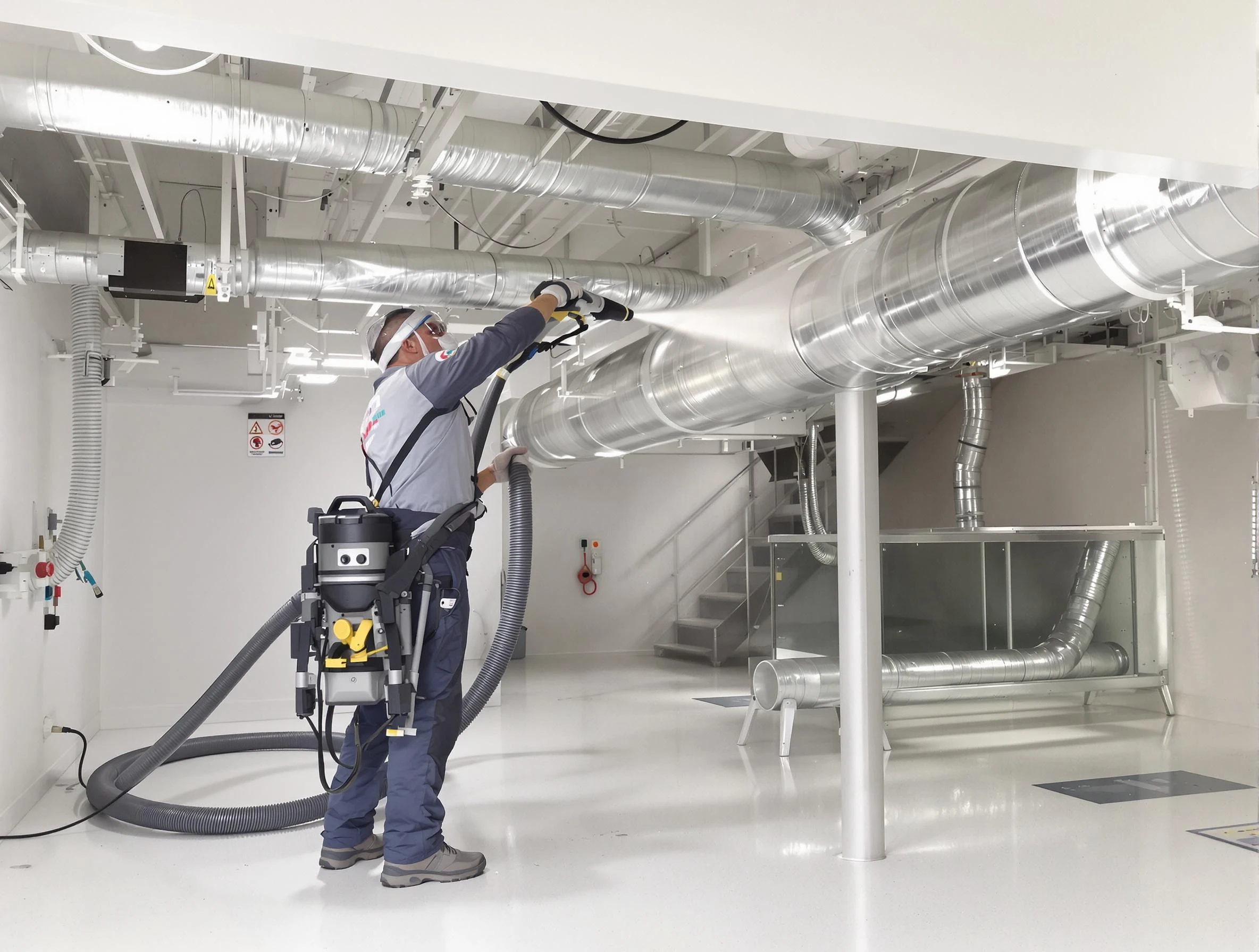 Professional central duct cleaning by Mesa Air Duct Cleaning in Mesa
