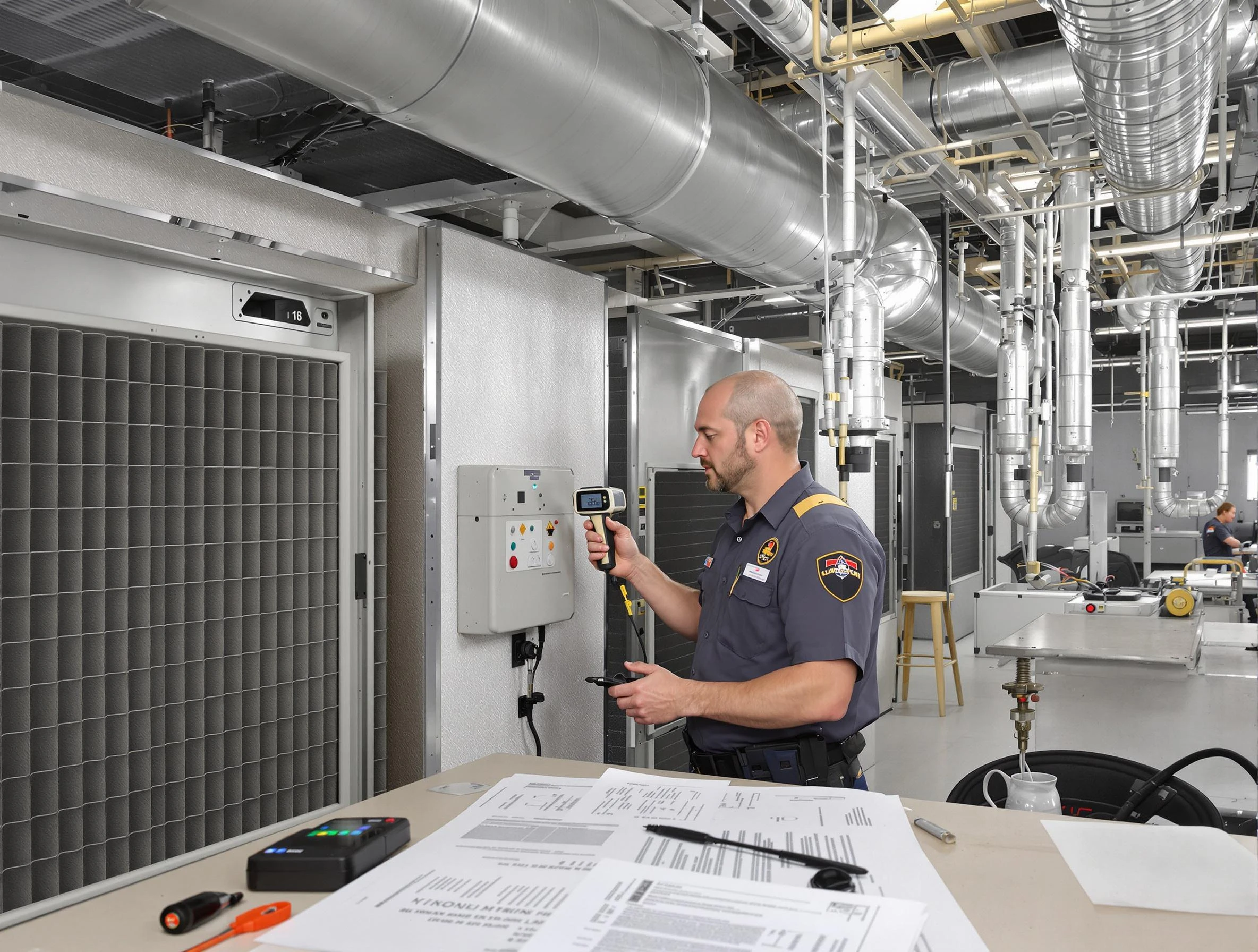 Professional filter system inspection by Mesa Air Duct Cleaning in Mesa