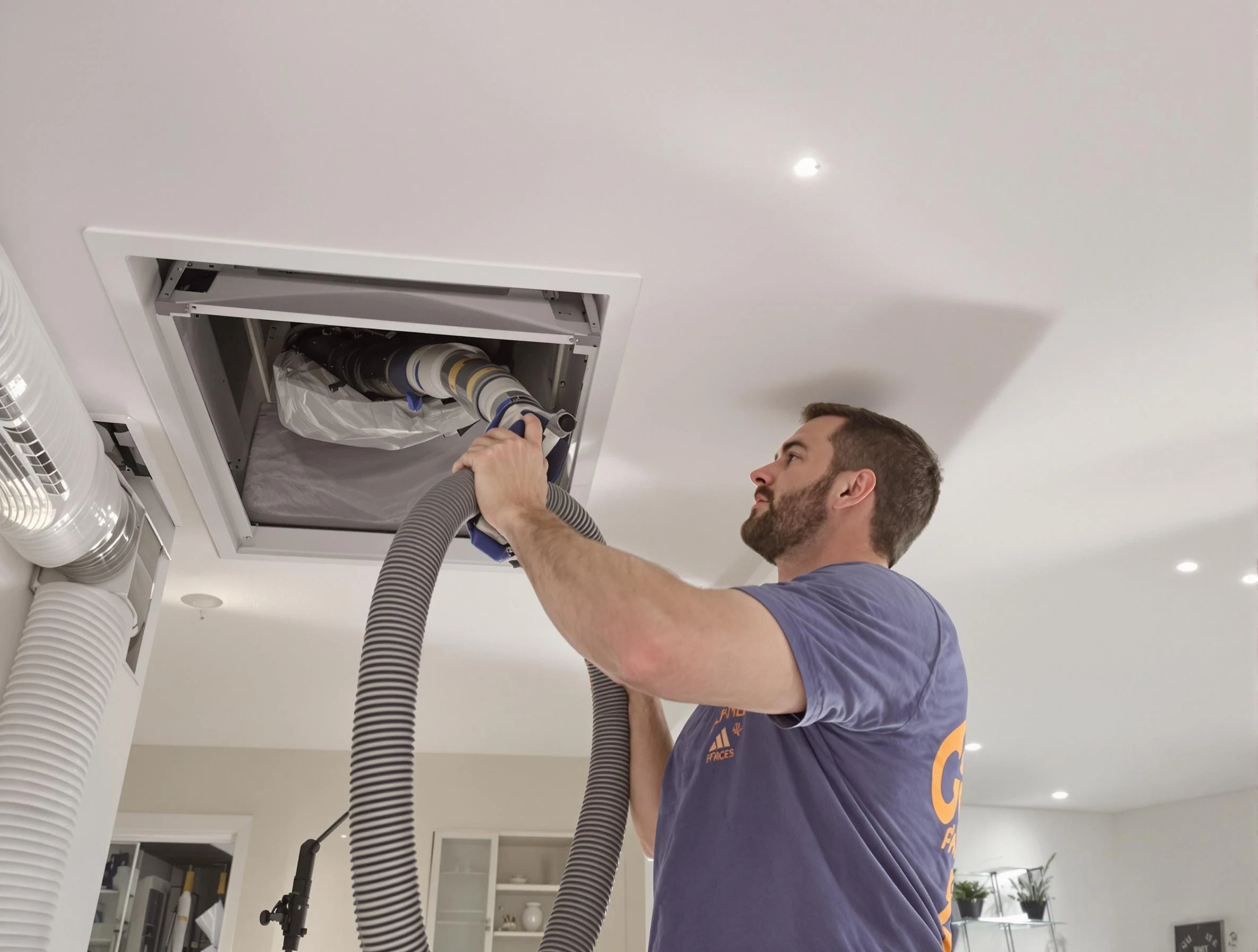 Precision indoor duct cleaning by Mesa Air Duct Cleaning in Mesa