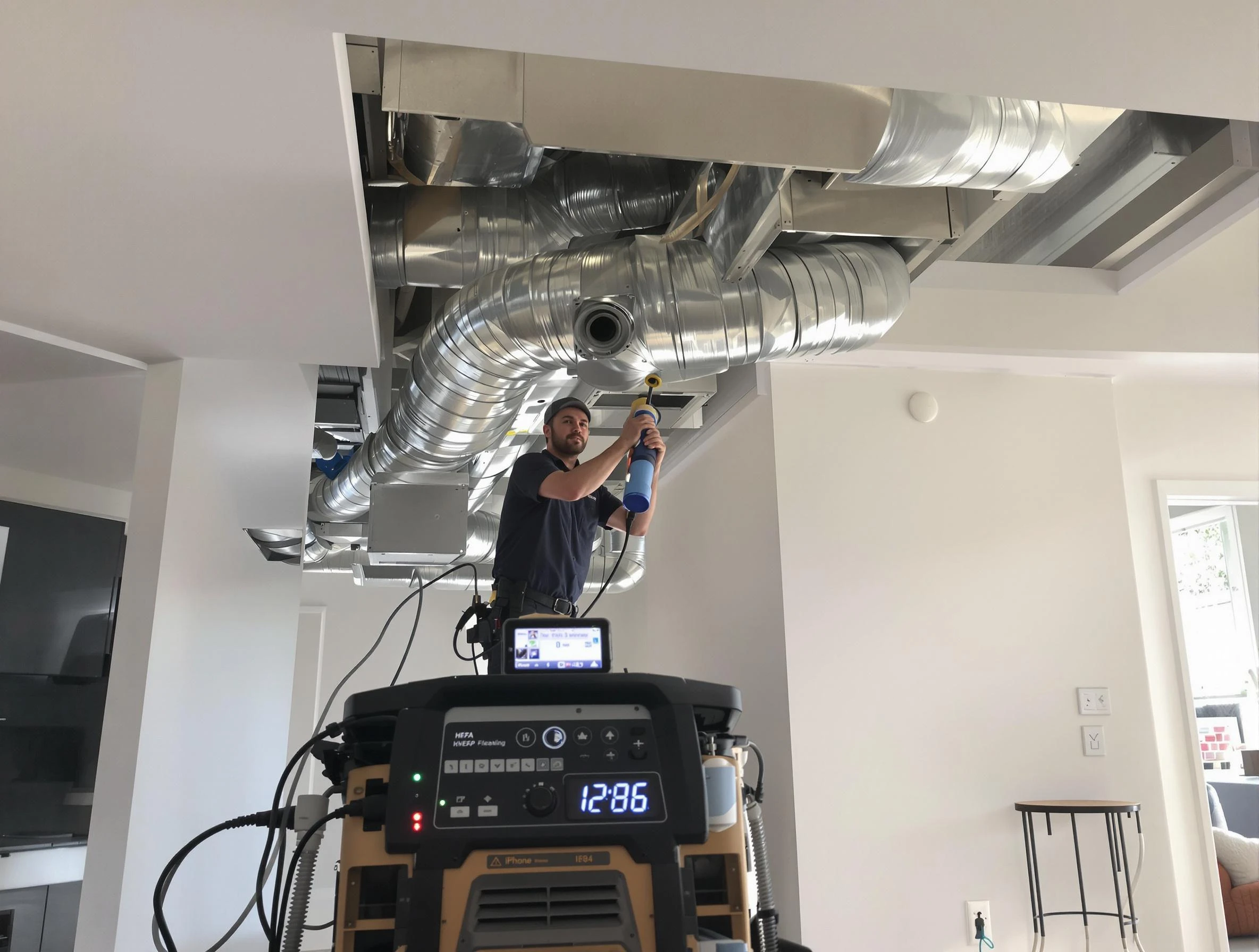 Advanced pure air duct cleaning by Mesa Air Duct Cleaning in Mesa